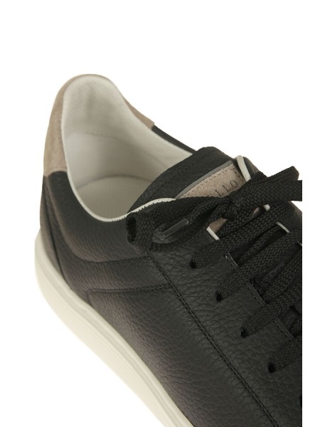 Sneakers Brunello Cucinelli in Pelle Nero